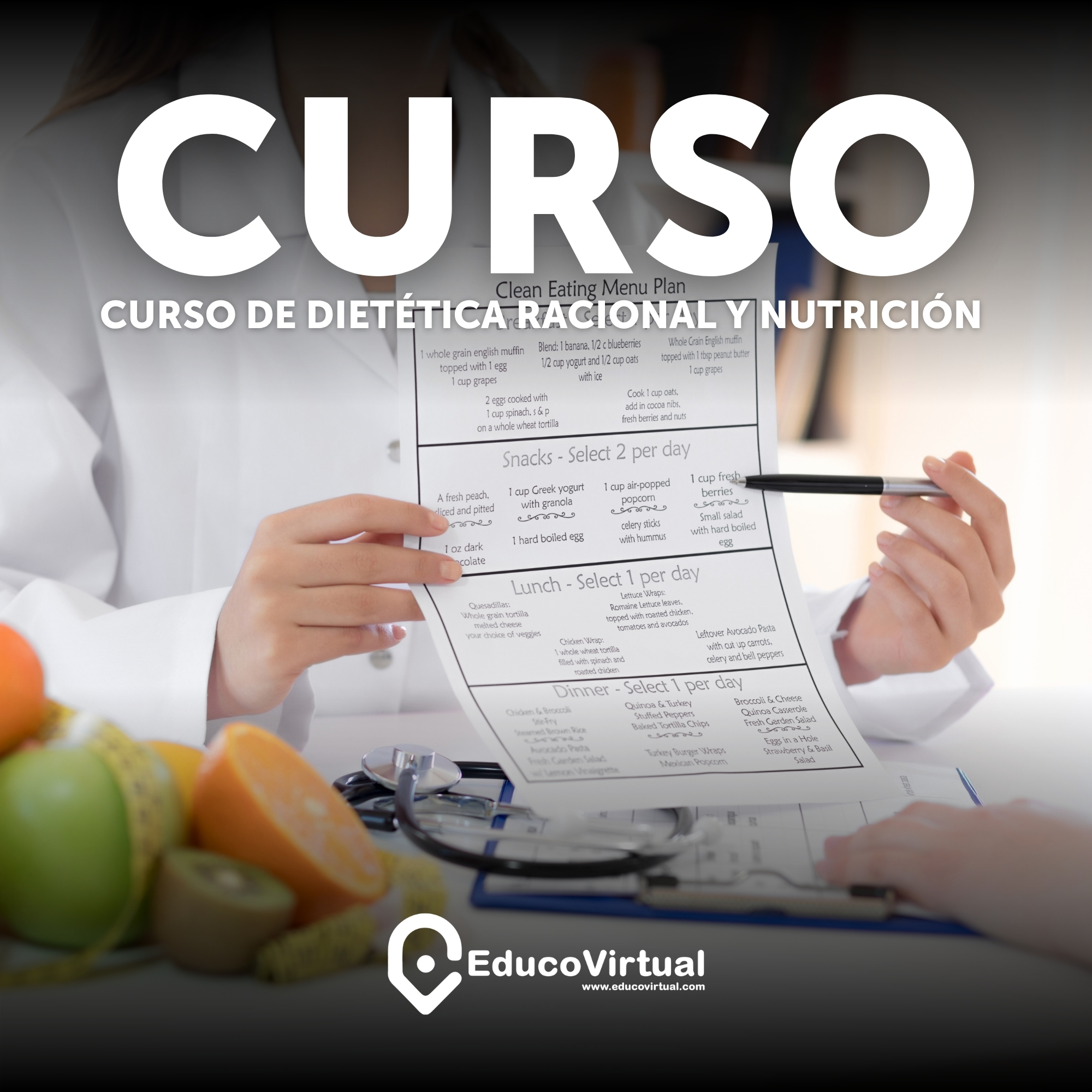 Curso de Dietética Racional y Nutrición